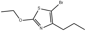 5-Bromo-4-(n-propyl)-2-ethoxythiazole Structure