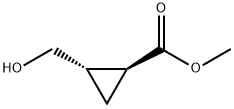 methyl (1S,2S)-2-(hydroxymethyl)cyclopropane-1-carboxylate 구조식 이미지