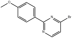 4-Bromo-2-(4-methoxyphenyl)pyrimidine Structure