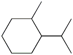 Cyclohexane,1-methyl-2-(1-methylethyl)- 구조식 이미지