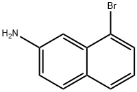 8-Bromonaphthalen-2-amine 구조식 이미지