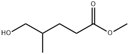 Pentanoic acid, 5-hydroxy-4-methyl-, methyl ester Structure