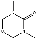 4H-1,3,5-Oxadiazin-4-one, tetrahydro-3,5-dimethyl- Structure