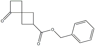 benzyl (2s,4r)-5-oxospiro[3.3]heptane-2-carboxylate Structure