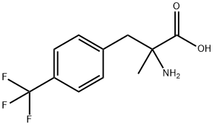 4-Trifluoromethyl-a-methyl-DL-phenylalanine Structure