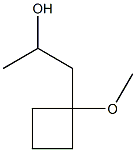 1-(1-methoxycyclobutyl)propan-2-ol Structure