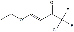 (3E)-1-chloro-4-ethoxy-1,1-difluorobut-3-en-2-one Structure