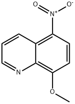 8-METHOXY-5-NITROQUINOLINE Structure