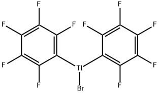 Thallium, bromobis(pentafluorophenyl)- (7CI,8CI,9CI) Structure