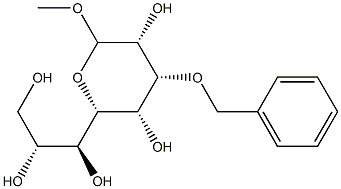 Methyl 3'-O-benzyl xyloriboside Structure