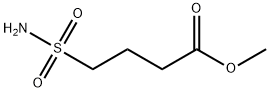 4-SulfaMoyl-butyricacid메틸에스테르 구조식 이미지