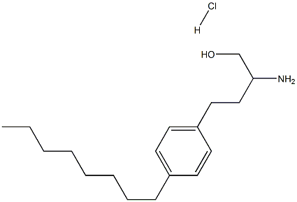 2-Amino-4-(4-octylphenyl)butan-1-ol HCl Structure