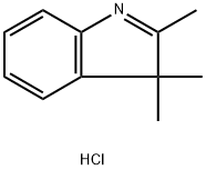 2,3,3-trimethyl-3H-indole hydrochloride Structure