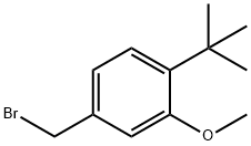 4-tert-butyl-2-methoxybenzyl bromide Structure