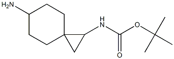 tert-butyl N-{6-aminospiro[2.5]octan-1-yl}carbamate Structure