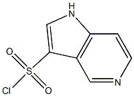 1H-pyrrolo[3,2-c]pyridine-3-sulfonyl chloride Structure