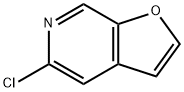 5-Chlorofuro[2,3-c]pyridine 구조식 이미지