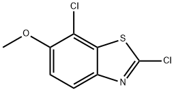 2,7-dichloro-6-methoxy-1,3-benzothiazole Structure