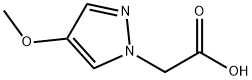 (4-Methoxypyrazol-1-yl)-acetic acid 구조식 이미지