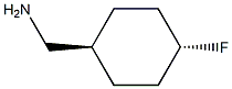 [trans-4-fluorocyclohexyl]methanamine Structure