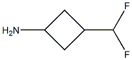 3-(difluoromethyl)cyclobutan-1-amine Structure