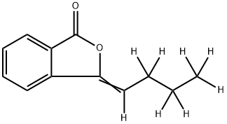 3-Butylidene Phthalide-d8 구조식 이미지