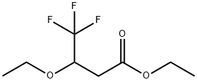 Ethyl 3-ethoxy-4,4,4-trifluorobutyrate Structure