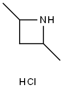 2,4-dimethylazetidine hydrochloride Structure