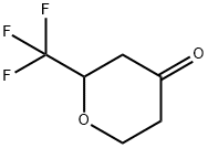 2-(trifluoromethyl)oxan-4-one Structure