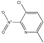 3-Chloro-6-methyl-2-nitropyridine Structure