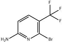 2-Pyridinamine, 6-bromo-5-(trifluoromethyl)- Structure