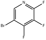 Pyridine, 5-bromo-2,3,4-trifluoro- Structure