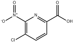 5-chloro-6-nitropicolinic acid 구조식 이미지