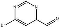 6-Bromopyrimidine-4-carbaldehyde 구조식 이미지