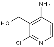 (4-amino-2-chloropyridin-3-yl)methanol 구조식 이미지