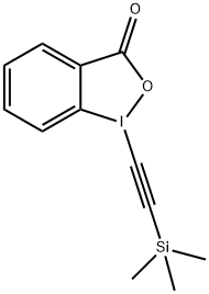 1-[(Trimethylsilyl)ethynyl]-1,2-benziodoxol-3(1H)-one Structure