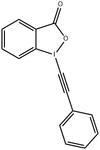 1,2-Benziodoxol-3(1H)-one, 1-(2-phenylethynyl)- Structure