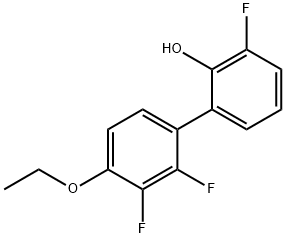 2-(4-ethoxy-2,3-difluoro-phenyl)-6-fluoro-phenol Structure