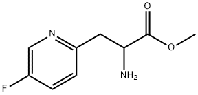 METHYL-2-AMINO-3-(5-FLUORO(2-PYRIDYL))PROPANOATE Structure