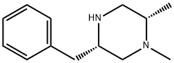 (2S,5S)-5-benzyl-1,2-dimethylpiperazine 구조식 이미지