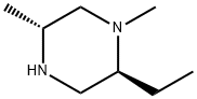 (2S,5R)-2-ethyl-1,5-dimethylpiperazine 구조식 이미지