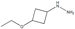 ((1r,3r)-3-ethoxycyclobutyl)hydrazine Structure