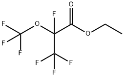 Ethyl 2,3,3,3-tetrafluoro-2-(trifluoromethoxy)propionate Structure