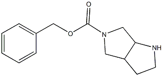 benzyl hexahydropyrrolo[3,4-b]pyrrole-5(1H)-carboxylate Structure