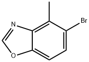 5-Bromo-4-methyl-benzooxazole 구조식 이미지