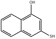 1-Naphthalenol, 3-mercapto- Structure