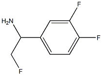 1-(3,4-DIFLUOROPHENYL)-2-FLUOROETHAN-1-AMINE Structure