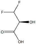 (2S)-3,3-difluoro-2-hydroxypropanoic acid Structure