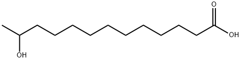 12-Hydroxytridecanoic acid Structure