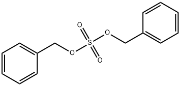 Sulfuric acid, bis(phenylmethyl) ester Structure